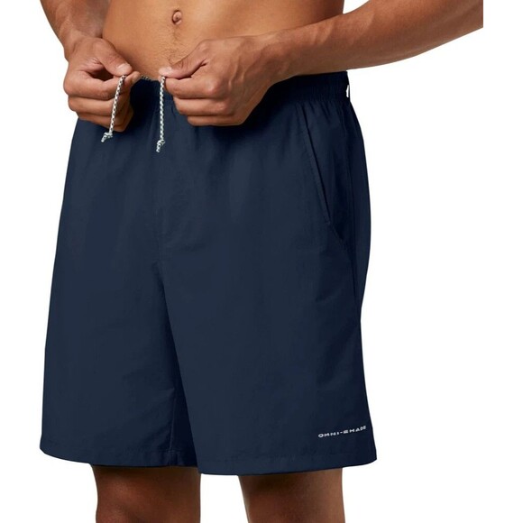 Columbia Men's 8" Back Cast III Gulf Stream Omni Shade Water shorts Navy XL - Picture 1 of 3